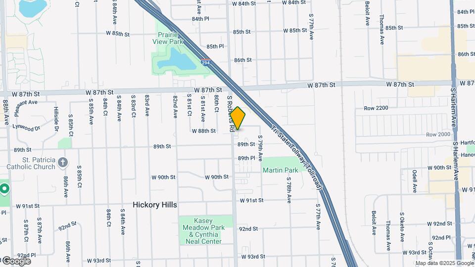 8817 S Roberts Rd Map and Location Details