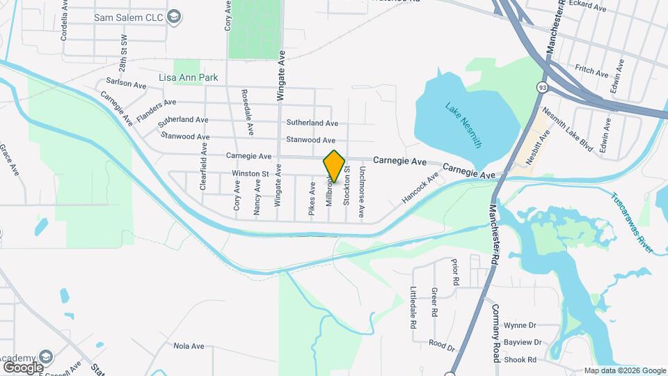 2931 Millbrook St Map and Location Details