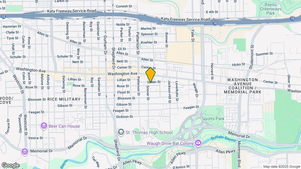 4316 Rose St Map and Location Details