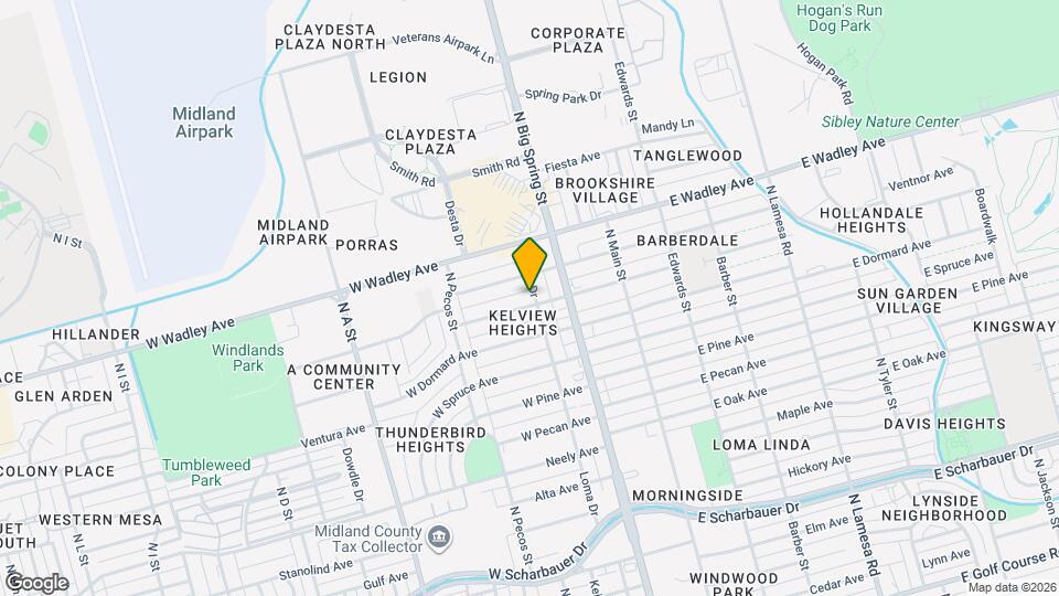 400 W Dengar Ave Map and Location Details