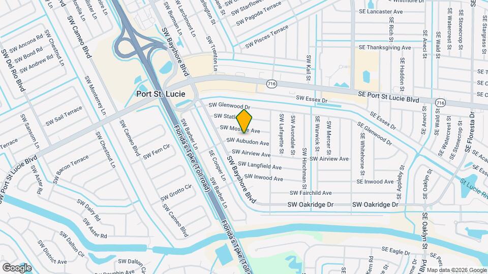 249 SW Aubudon Ave Map and Location Details