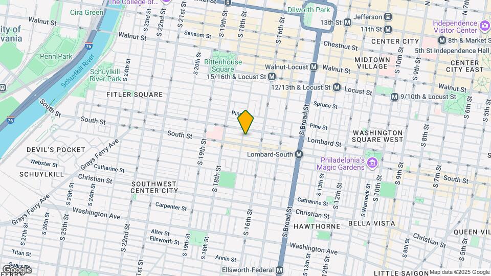 519 S 17th St Map and Location Details