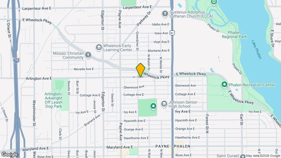 704 Arlington Ave E Map and Location Details