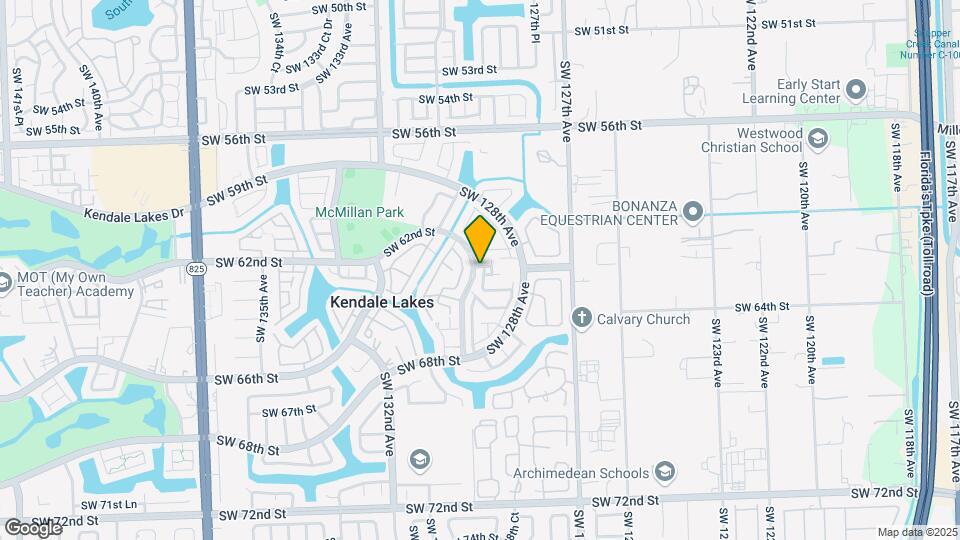 6190 SW 129th Ave Mapa y Detalles de la Ubicación