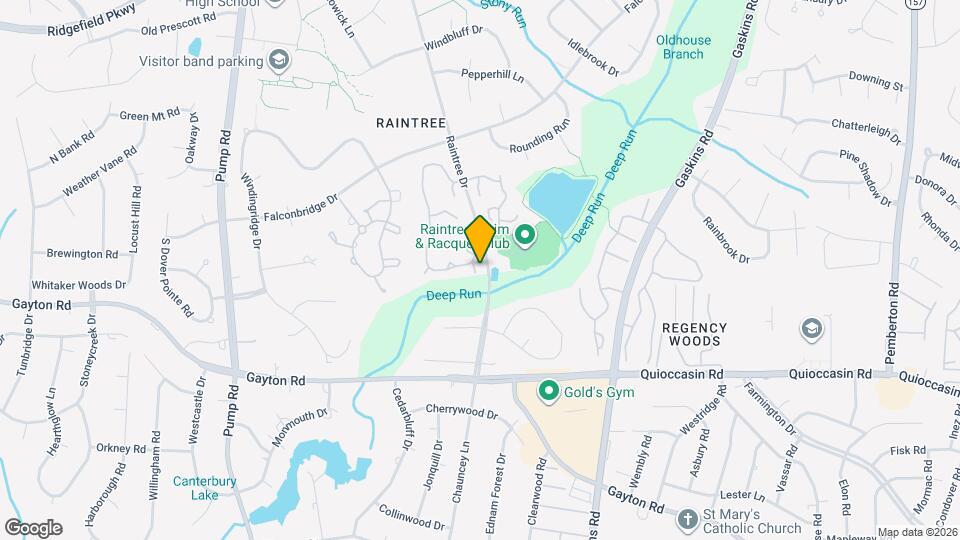 1707 Foxfire Cir Map and Location Details