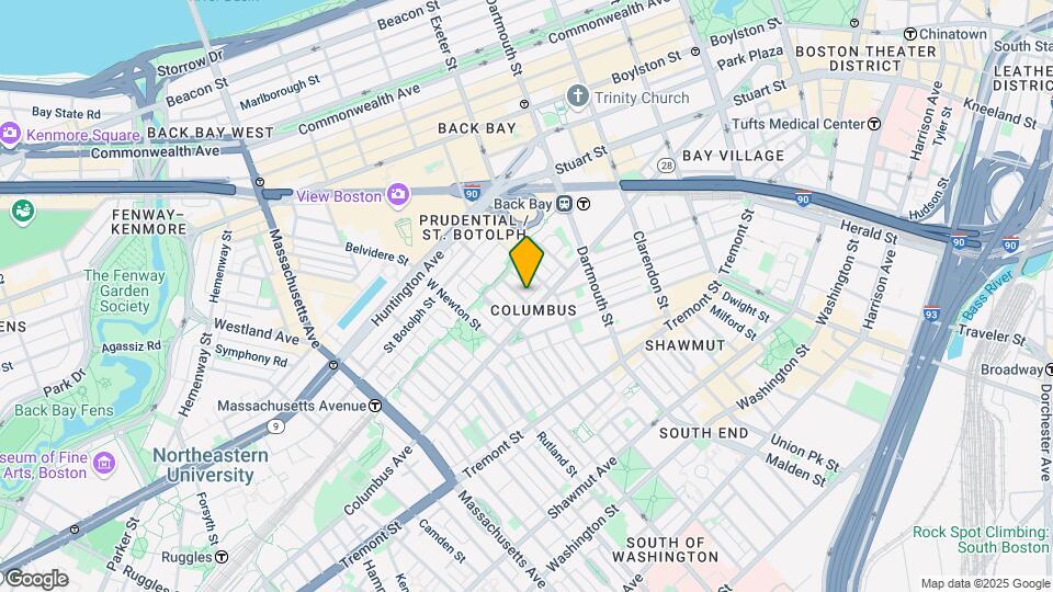 7 Holyoke St, Unit 5 Map and Location Details