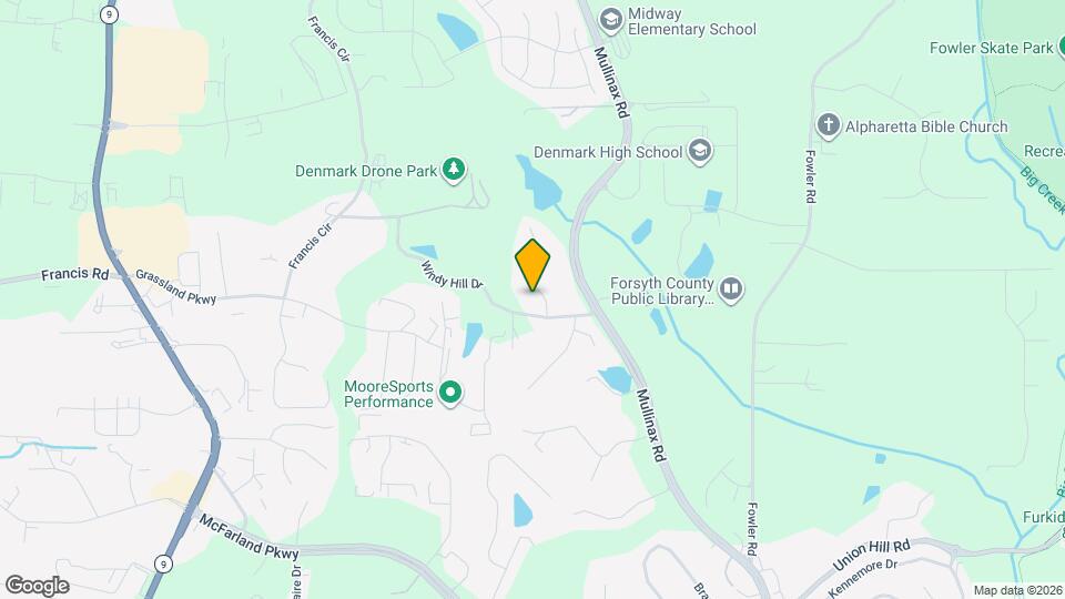 115 Windy Hill Ct Mapa y Detalles de la Ubicación