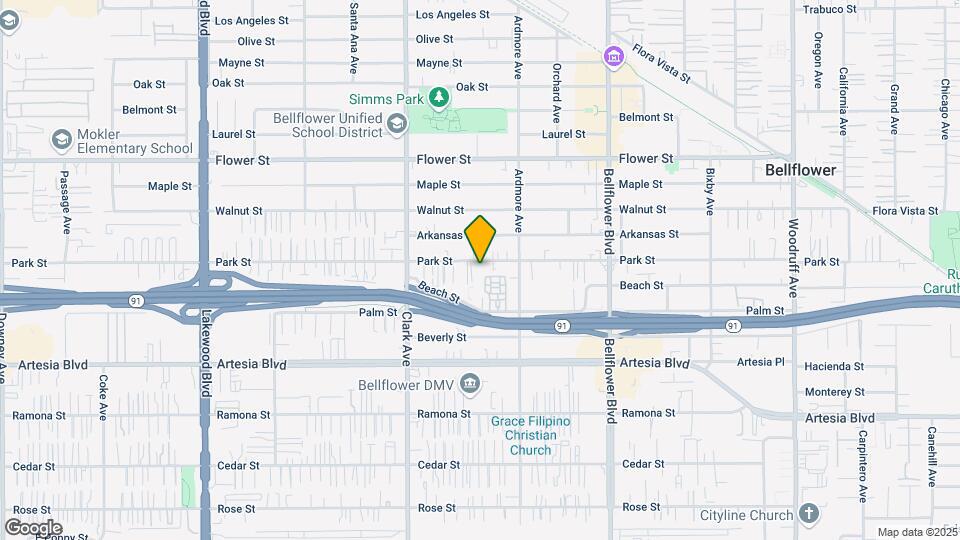 9526 Park St Map and Location Details