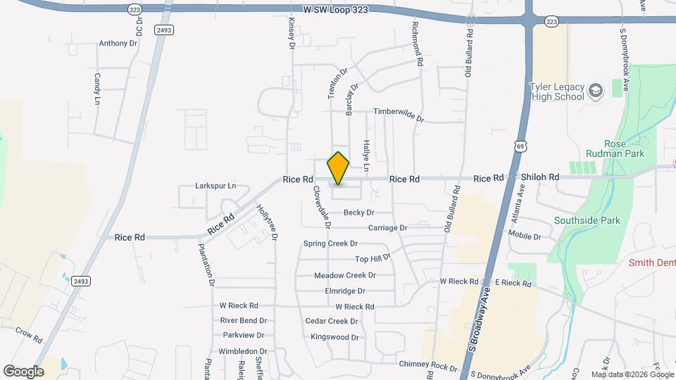 704 Shiloh Ridge St Map and Location Details