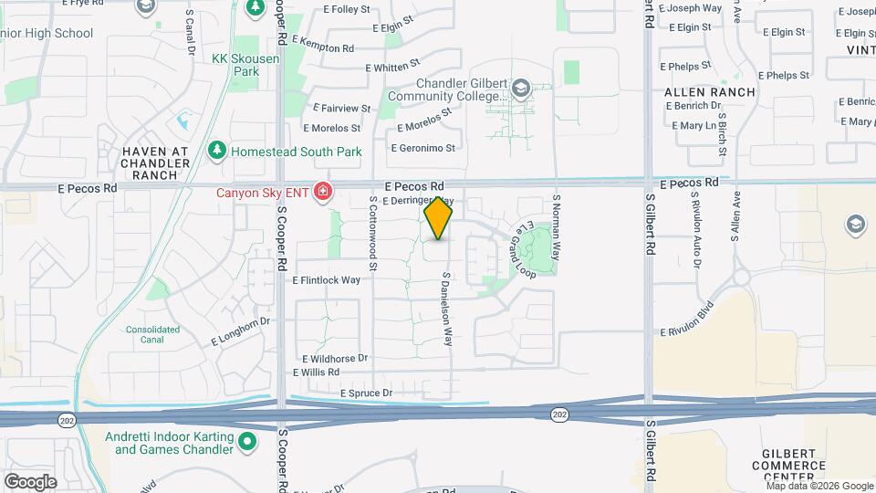 2415 E Browning Pl Mapa y Detalles de la Ubicación