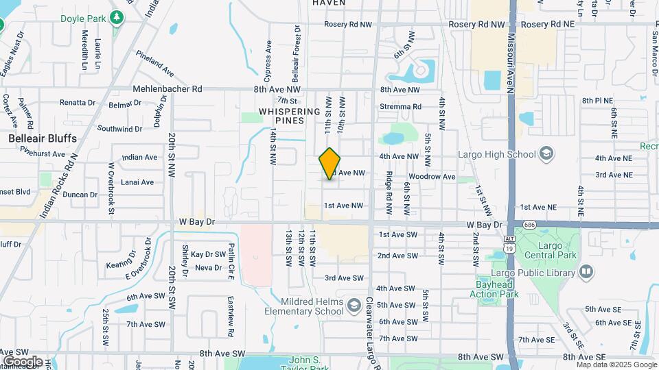 1020 2nd Ave NW Map and Location Details