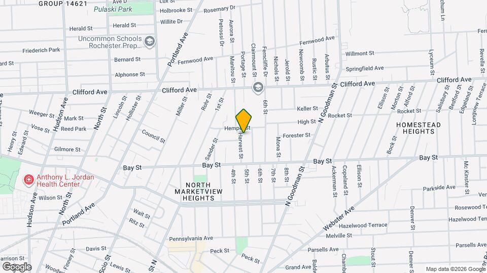 80 Harvest St Map and Location Details