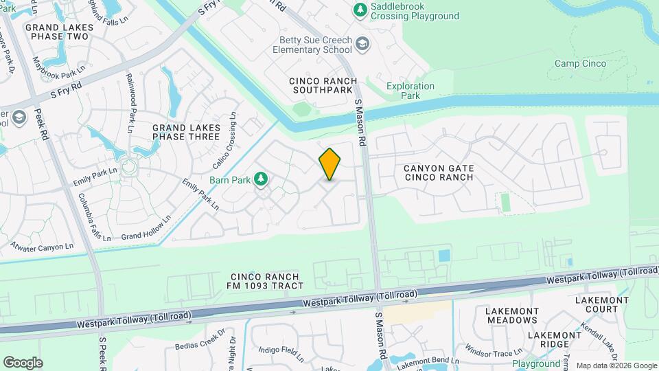 20822 Whitevine Way Map and Location Details