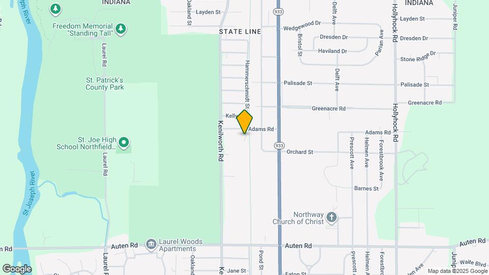 19912 Adams Rd Mapa y Detalles de la Ubicación