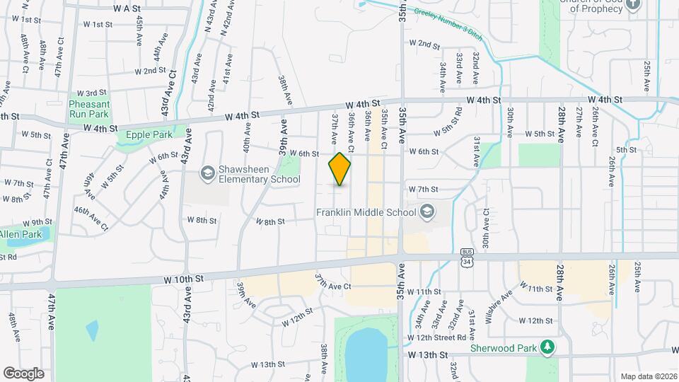 718 37th Ave Mapa y Detalles de la Ubicación