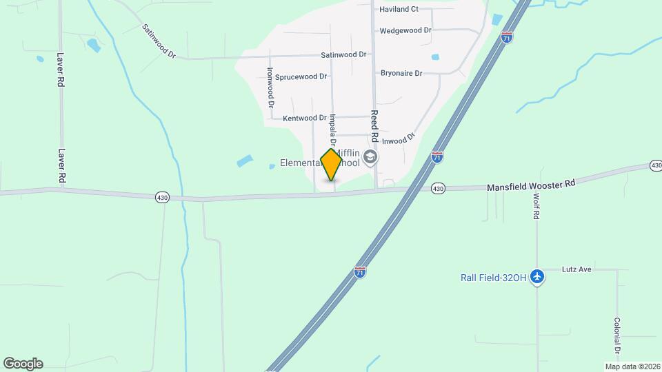 441 Impala Dr Map and Location Details