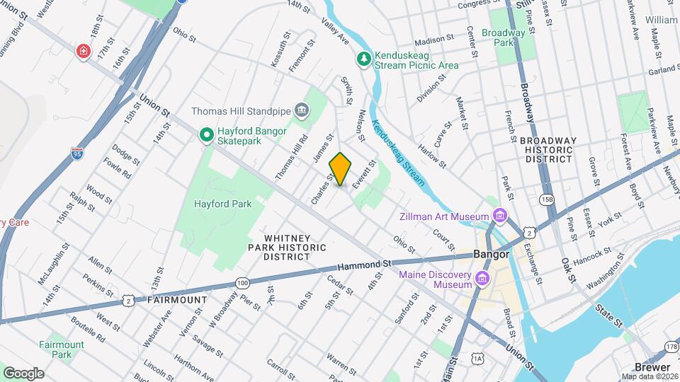 10 Highland Ave Mapa y Detalles de la Ubicación