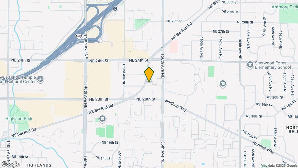 15511 NE 22 Pl Mapa y Detalles de la Ubicación