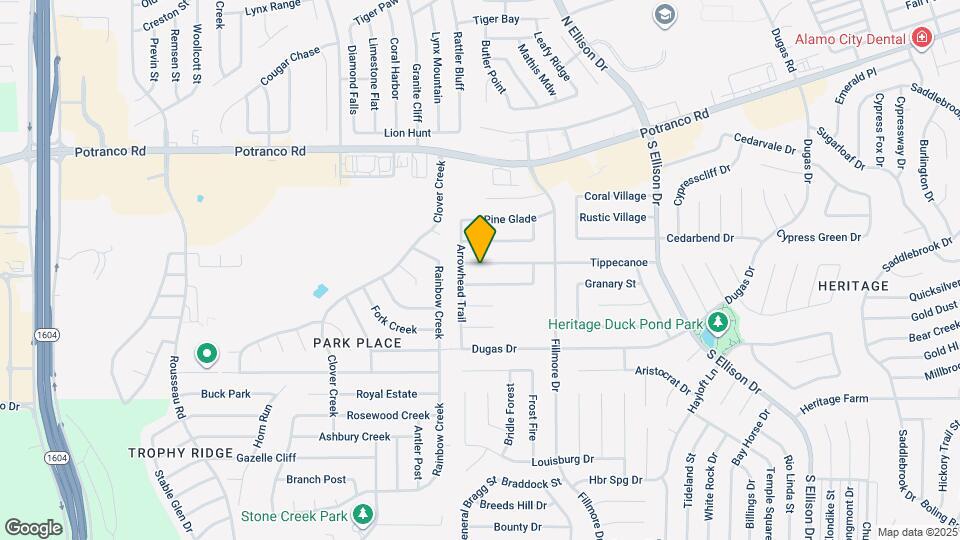 10478 Tippecanoe Map and Location Details