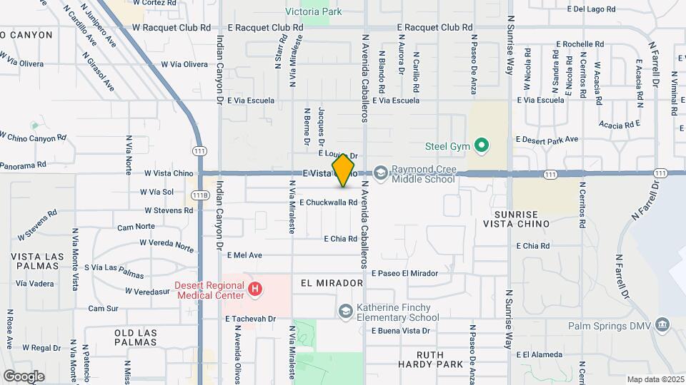 877 E Cottonwood Rd Mapa y Detalles de la Ubicación
