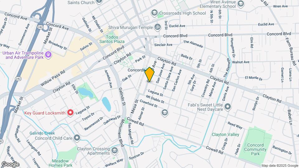 2720 Prospect St Map and Location Details