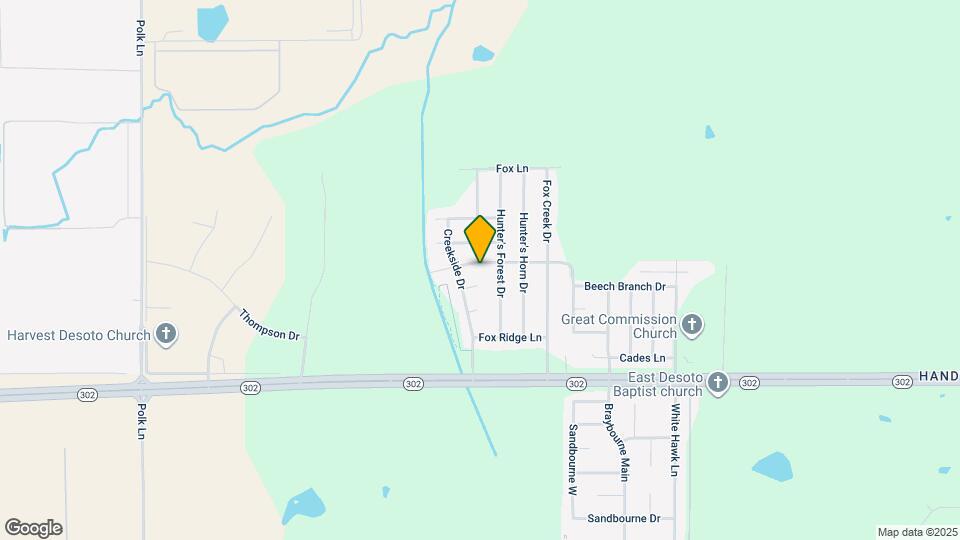 12829 Fox Bend Ln Map and Location Details