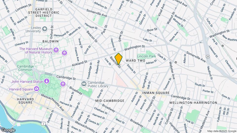84 Beacon St, Unit 42A Map and Location Details