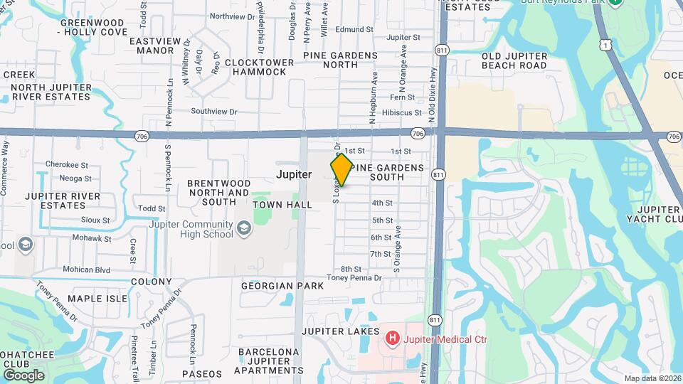 305 S Loxahatchee Dr Map and Location Details
