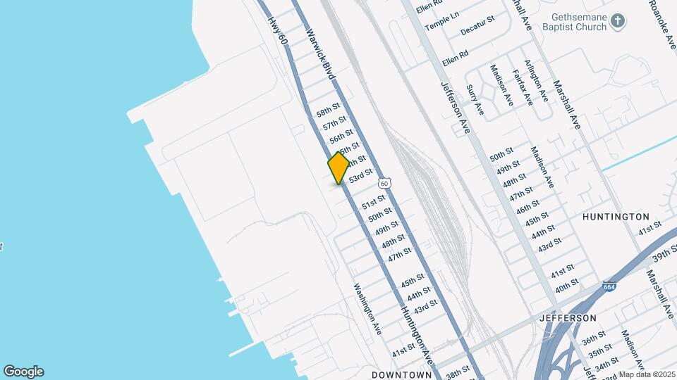 5215 Huntington Ave Map and Location Details