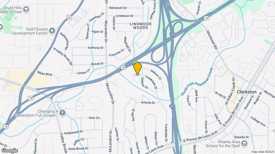 3210 Oakbrook Ln Map and Location Details