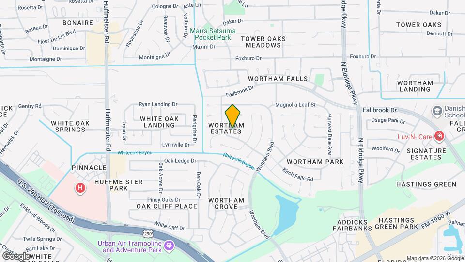 11102 Brook Mill Ct Map and Location Details