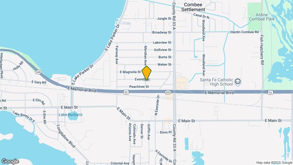2403 Everett St Map and Location Details