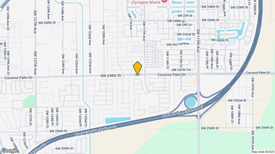 11751 SW 248th Terrace Map and Location Details