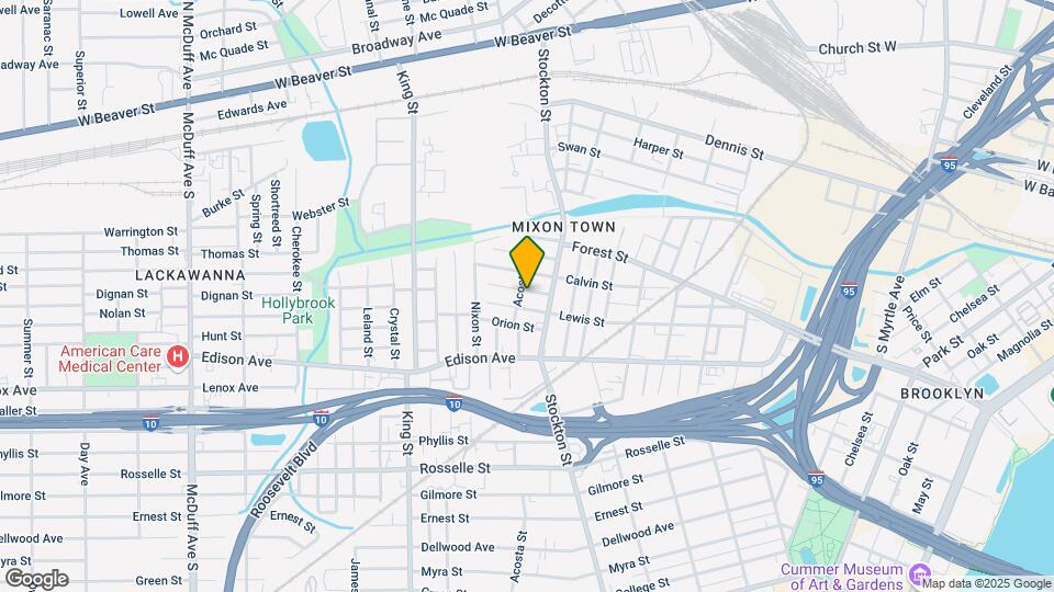 2524 hiland st Map and Location Details