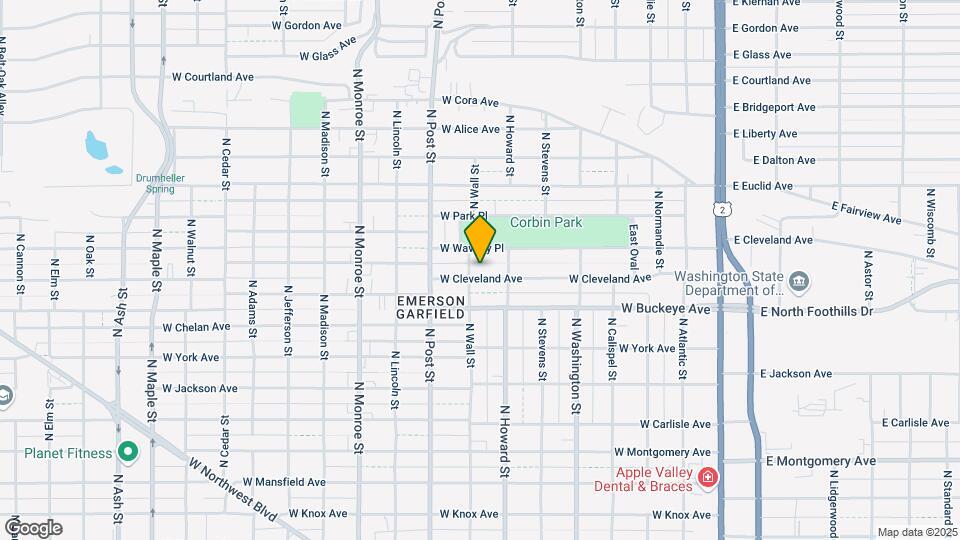 628 W Cleveland Ave, Unit 1 Map and Location Details