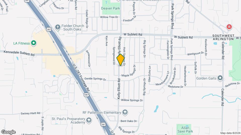 6219 Kelly Elliott Rd Map and Location Details