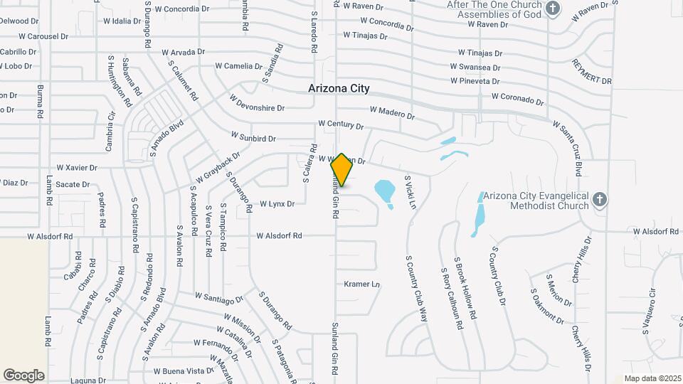 15588 S Yava Rd Map and Location Details