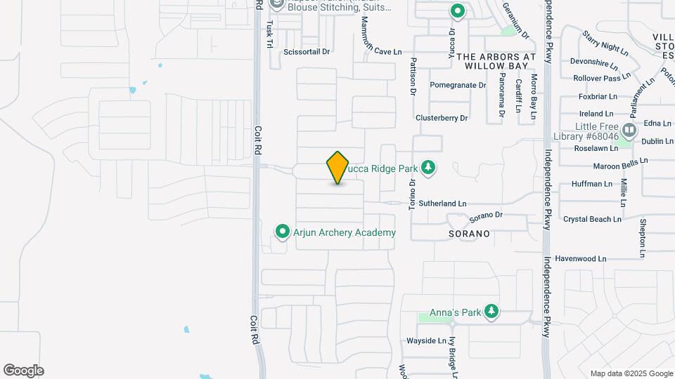 Lexington Frisco Mapa y Detalles de la Ubicación