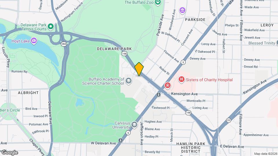 77 Humboldt Pkwy Map and Location Details
