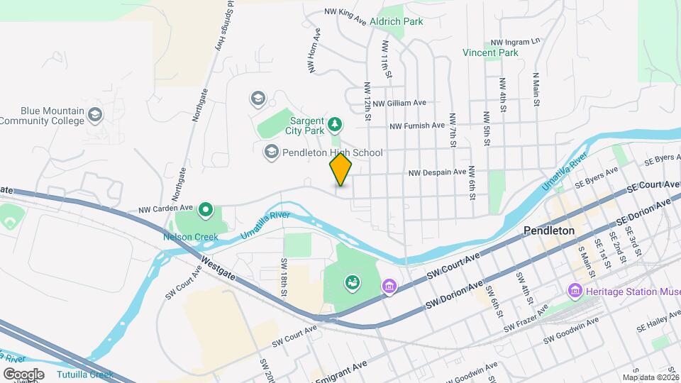 206 NW 14th St Map and Location Details