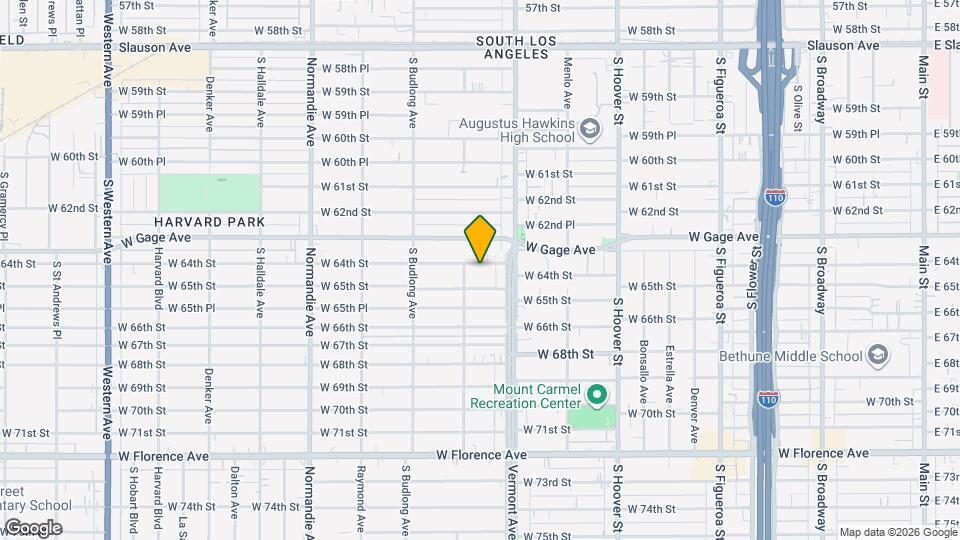 1030 W 64th St Map and Location Details