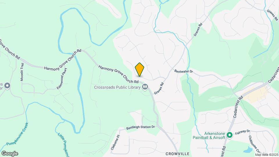 233 Hunt Creek Dr Map and Location Details
