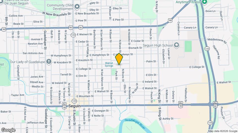 732 E College St Map and Location Details
