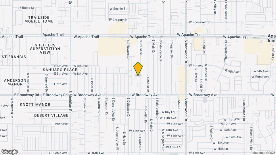 560 S Grand Dr Map and Location Details