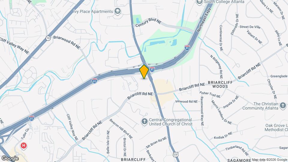 3046 Briarcliff Rd NE, Unit 11 Mapa y Detalles de la Ubicación