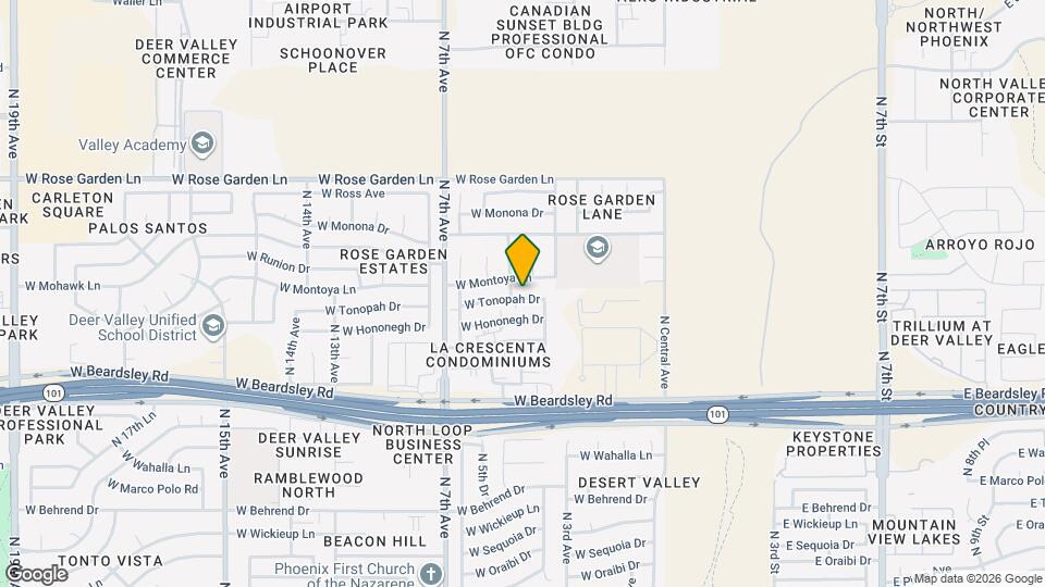 330 W Tonopah Dr Map and Location Details