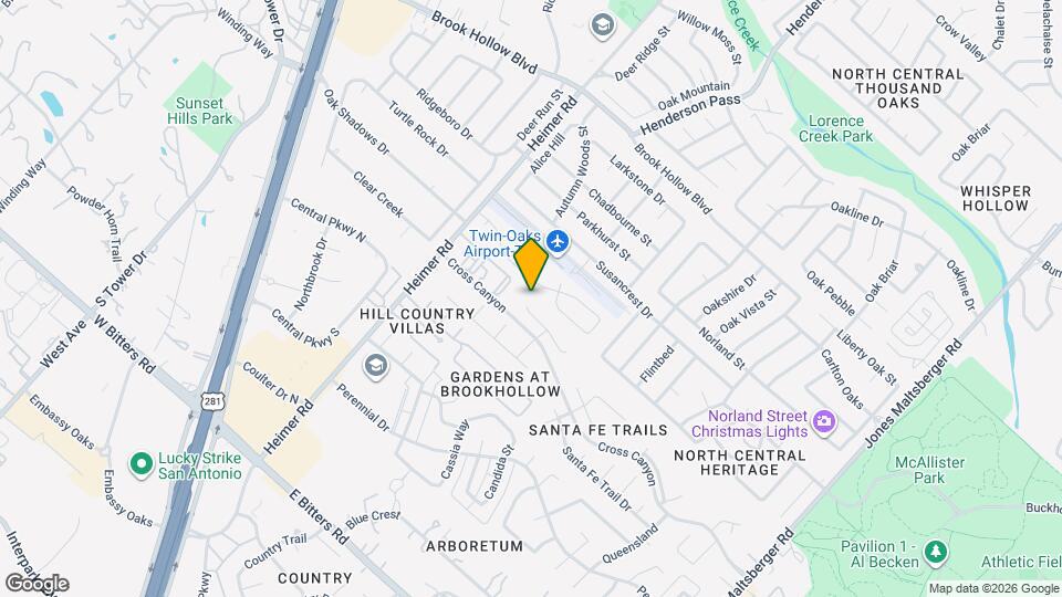 1307 Adobe Run Map and Location Details