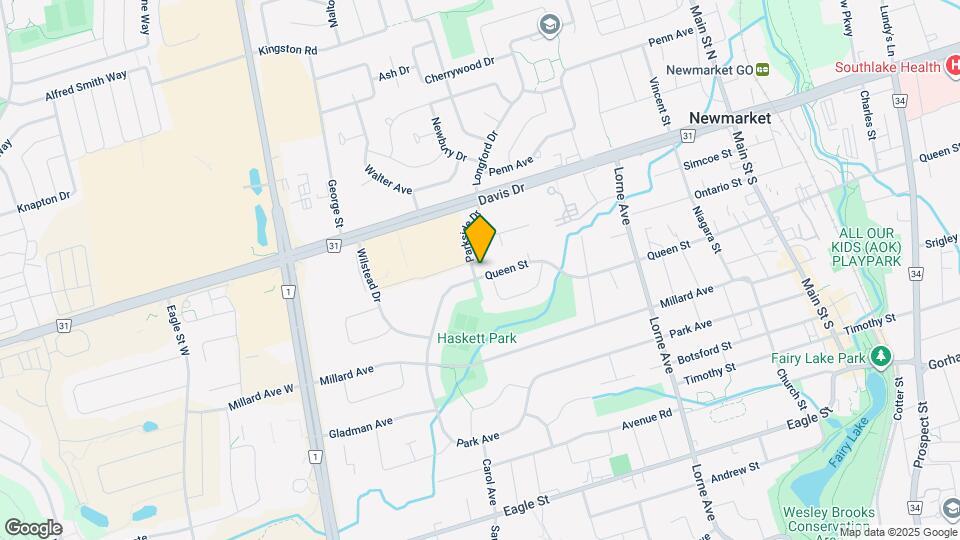 61 Parkside Dr Map and Location Details