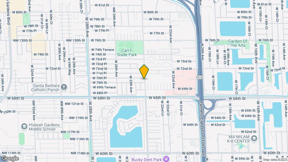 2401 W 70th St Mapa y Detalles de la Ubicación