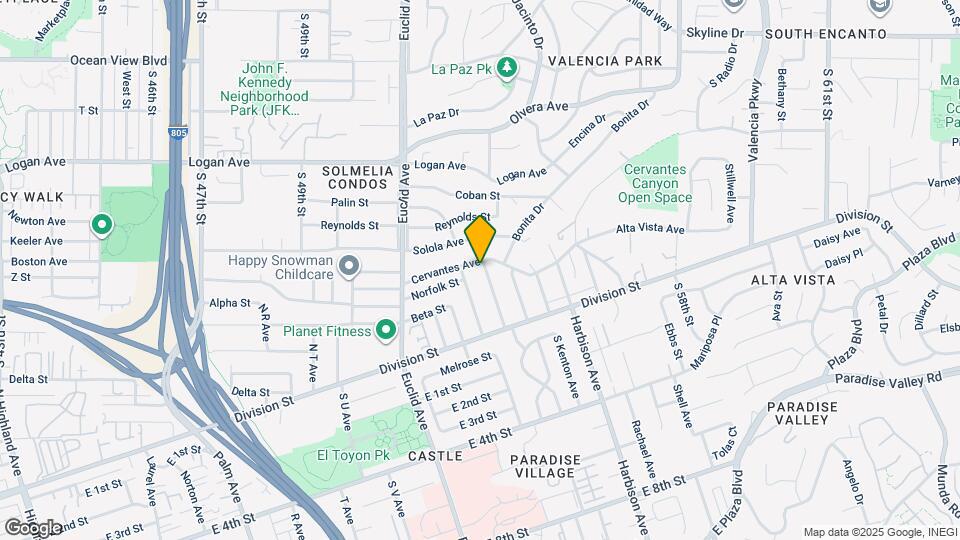 234 N Drexel Ave Map and Location Details